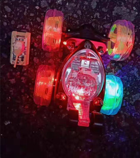 新年礼物生日礼物电动遥控车夜光车 18CM...