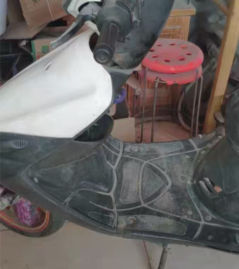 雅马哈巧格福喜踏板发动机坏了前后扁胎12寸...