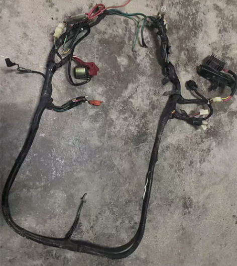 包邮出套飞鹰前置鬼火整车线路马达接头剪断了...