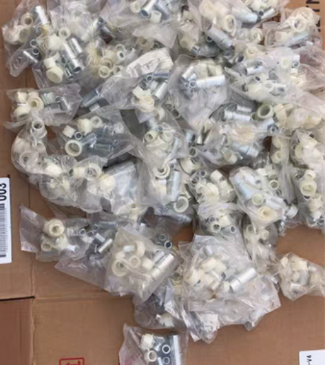 包邮光阳豪迈125前叉衬套GY6前避震铁胶...