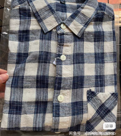 包邮全棉衬衫库存清仓，纯棉材质，适合春夏穿...