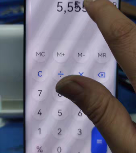 包邮华为p30p总成换过外屏内屏有点皱纹,...