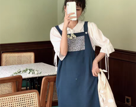 转卖海晨酱自制2020春季新款休闲连衣裙 ...