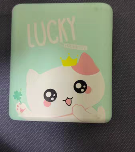 罗马仕CT10 充电宝表面有个猫猫适合可爱...