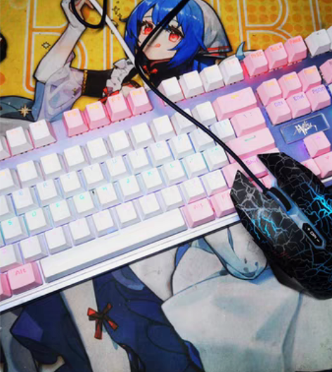 包邮 雷柏miss 108青轴机械键盘  ...