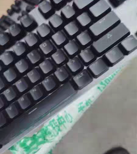 双飞燕键盘F100Q全部完好，清洁干净，6...