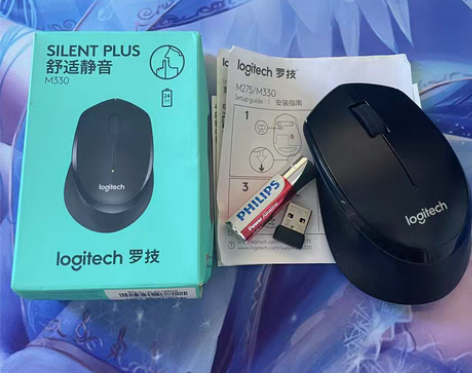 包邮罗技 M330 轻音鼠标 无线鼠标 办...