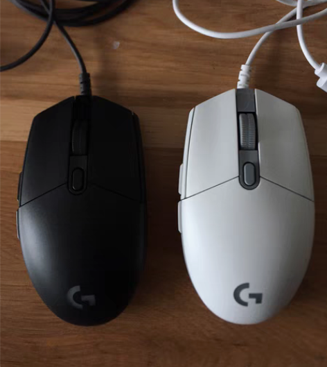 罗技（G）G102 游戏鼠标 黑色 RGB...