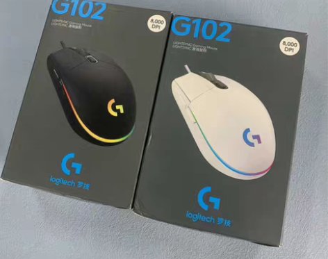 包邮全新包邮罗技g102有线鼠标电竞游戏鼠...