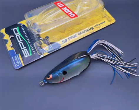 美国SPRO鲈钓蛙17克尖头走字蛙水面系路...