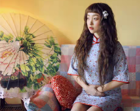 转卖茉莉香片。民族风女夏时尚改良短旗袍裙原...