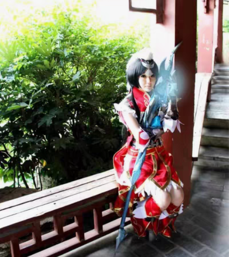 包邮动漫秀坊家 剑三天策萝莉军萝破军cos...