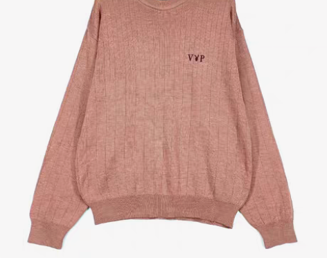 包邮vintage中古日制花花公子套头针织...