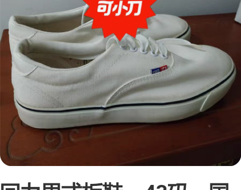 回力男式板鞋，43码。国货，老牌子。全新！...