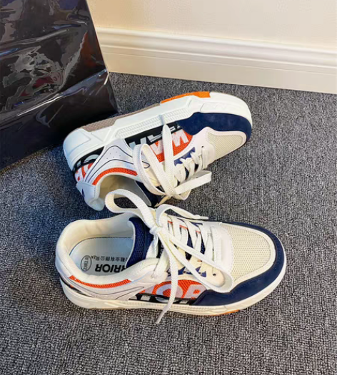 回力厚底运动鞋男2023春季情侣网面透气中...