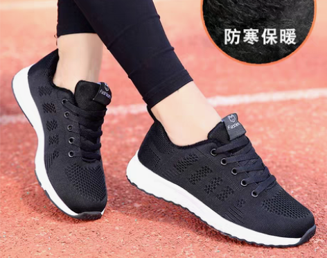 转卖[转卖]秋冬季女鞋加绒保暖棉鞋韩版百搭...