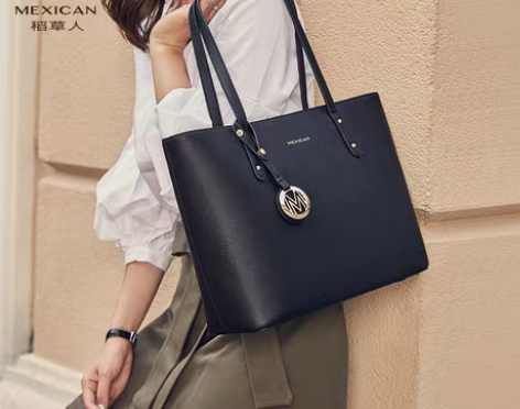 转卖稻草人包包女士春夏2023新款时尚高级...