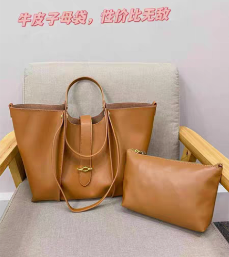 包邮viney全新子母包，牛皮材质，解锁多...