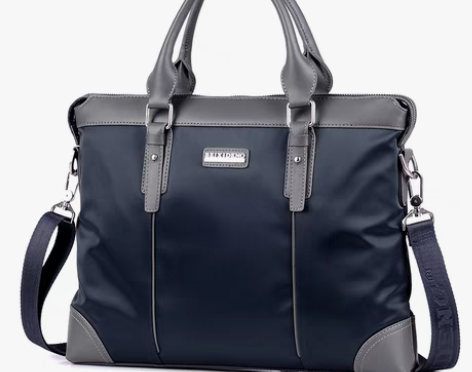 转卖手提包男士商务横款电脑单肩背包包休闲牛...