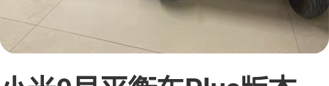 小米9号平衡车Plus版本。全程保护套。 ...