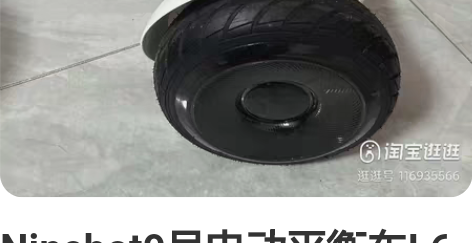 Ninebot9号电动平衡车L6系列。九号...