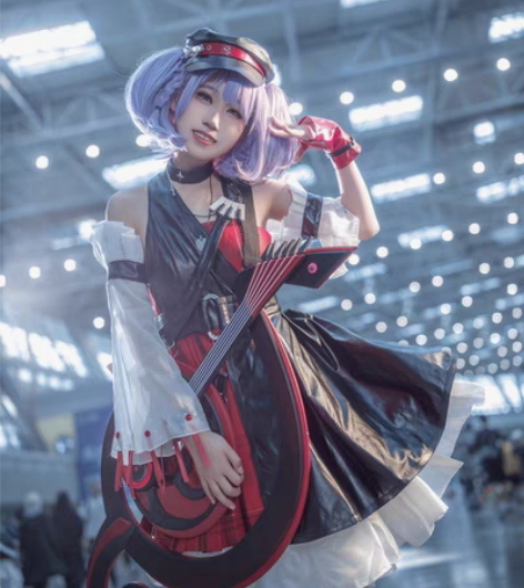 音你心动小乔喵呜小铺王者荣耀cos服带毛带...