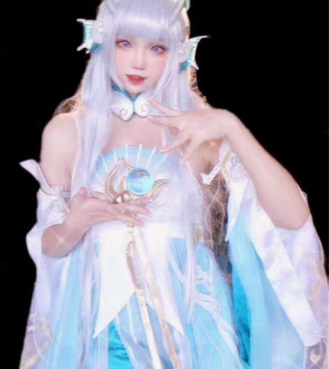 包邮高配版喵屋小铺王者荣耀西施游龙清影co...