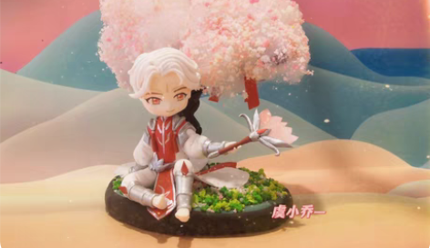 包邮【展示接单】自制诸葛亮武陵仙君粘土手办...