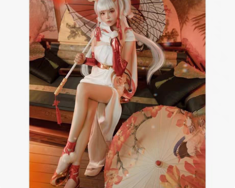 公孙离祈雪灵祝 耳朵40 假发50 伞20...