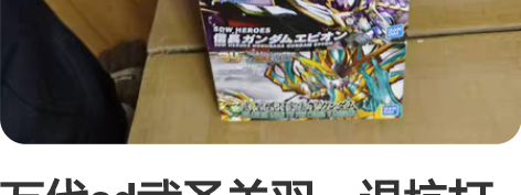 万代sd武圣关羽，退坑打包出，因为放的时候...