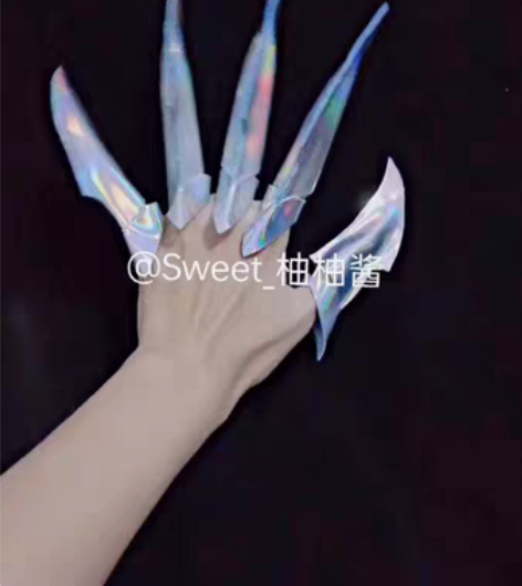 包邮阿狸魔女cos手甲道具LOL九尾妖狐英...