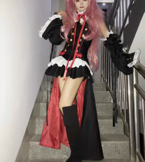 包邮克鲁鲁cos服 M码 只穿过一次衣服和...