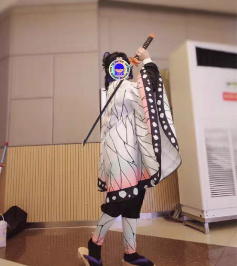 鬼灭之刃蝴蝶忍cos服 非名家，清衣柜  ...