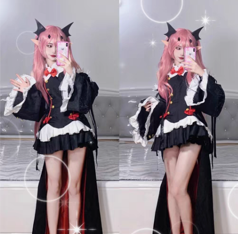 包邮出克鲁鲁衣服，假发，配饰s码，仅试穿，...