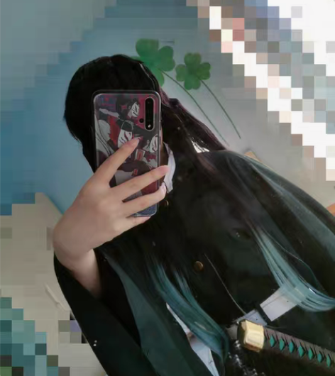 鬼灭之刃cos 时透无一郎cosplay服...