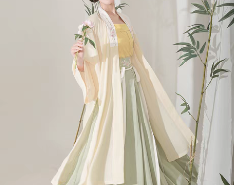 转卖东月棠清风笺多色款宋制汉服三件套夏季日...