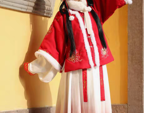 转卖【跨年狂欢】茵卡蕾狮狮如意原创拜年汉服...