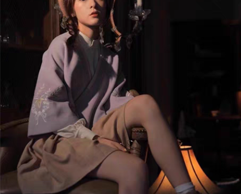 转卖徐娇织羽集【糜愿】汉服 改良套装女复古...