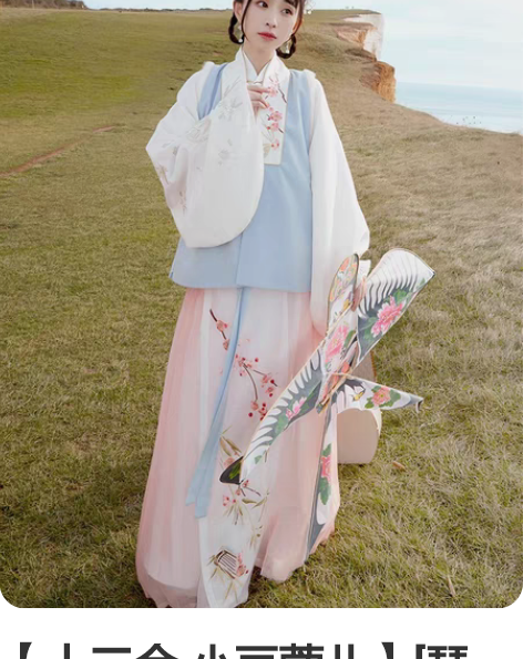 【十三余 小豆蔻儿】[琴师] 交领短袄比甲...