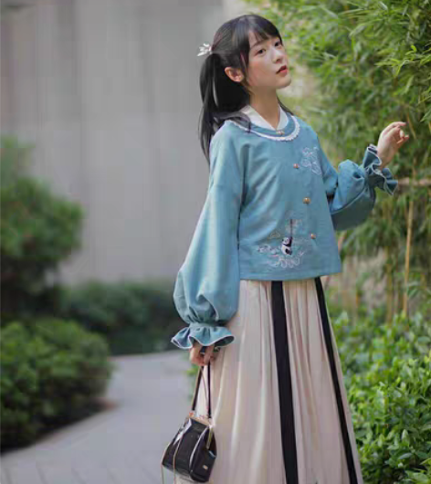 包邮徐娇织羽集【寻仙踪】L码 日常汉元素女...