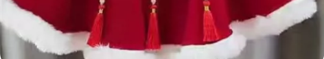 包邮女童汉服幼童儿童过年衣服中国风唐装女宝...