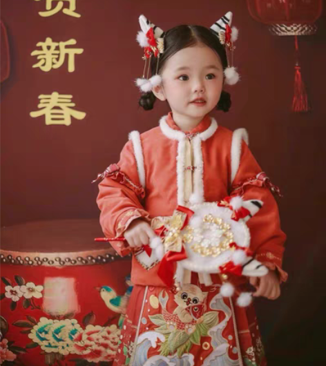 肉球家定制 年服汉服120码 不包邮不议价...