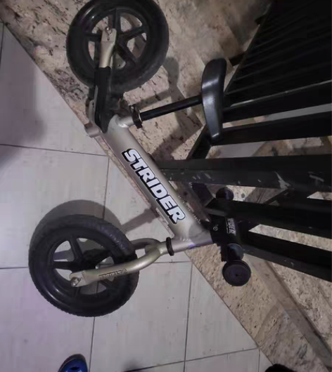 strider pro儿童平衡车 实际使用...