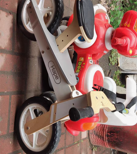 hape儿童平衡车，九成新。自提。 感兴趣...