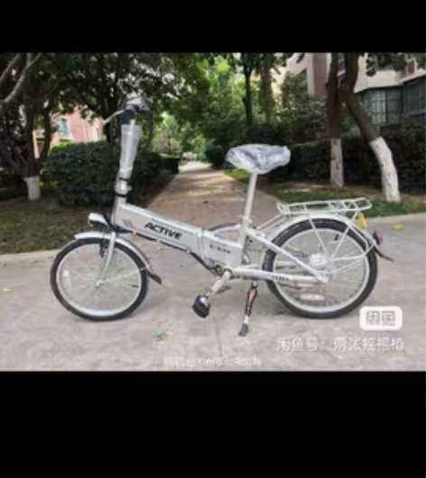 雅哥弟锂电折叠电动自行车，续航30公里，二...