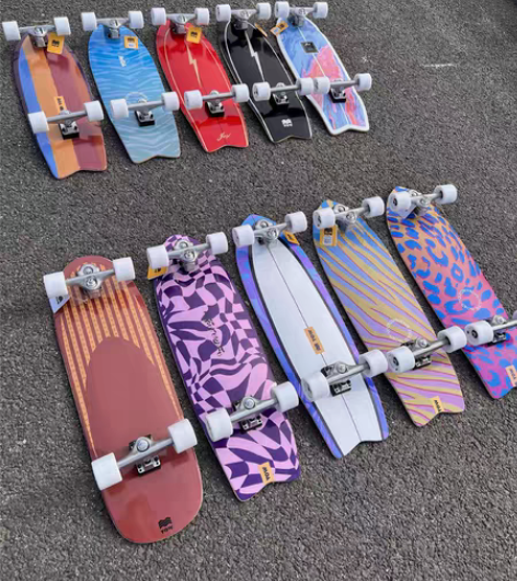 包邮Yow陆地冲浪板2022新款叶子和闪电...