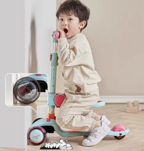 包邮全新正品曼龙滑板车宝宝儿童滑滑车1-3...