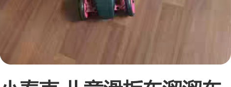 小泰克 儿童滑板车溜溜车踏板车3-5岁,粉...