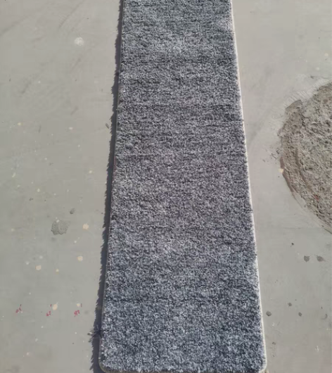 50*177厘米灰色长毛地毯地垫脚垫坐垫宠...