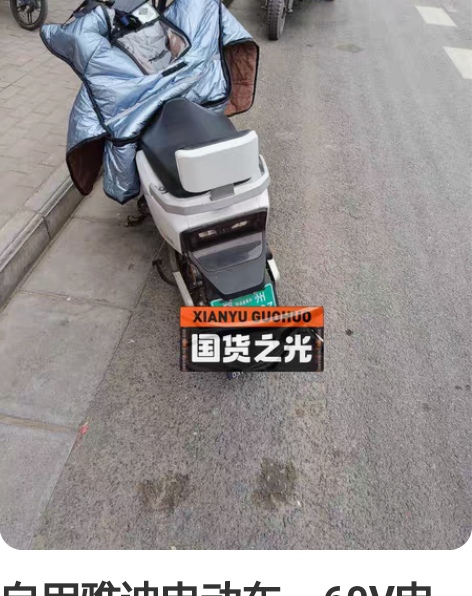 自用雅迪电动车，60V电瓶，没有故障没有碰...